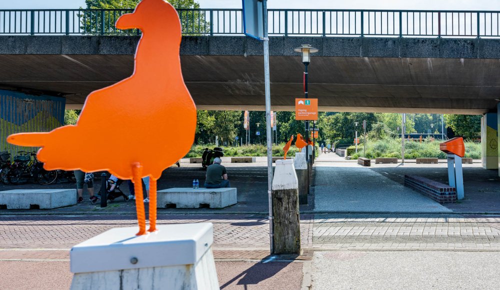 Viaduct bij Madurodam