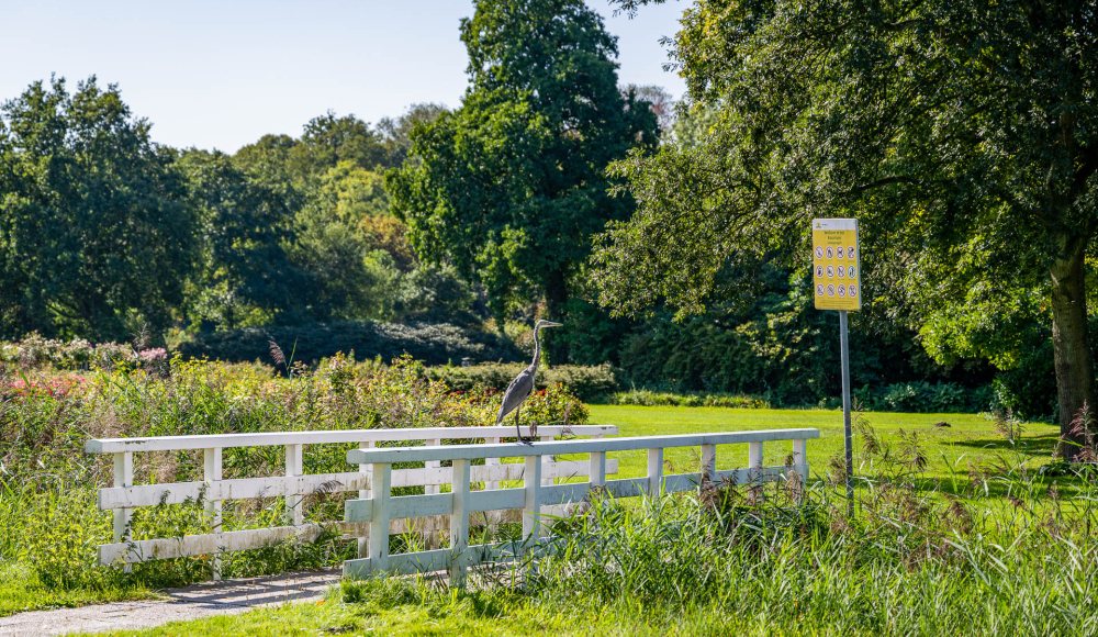 Ingang naar Rosarium Westbroekpark