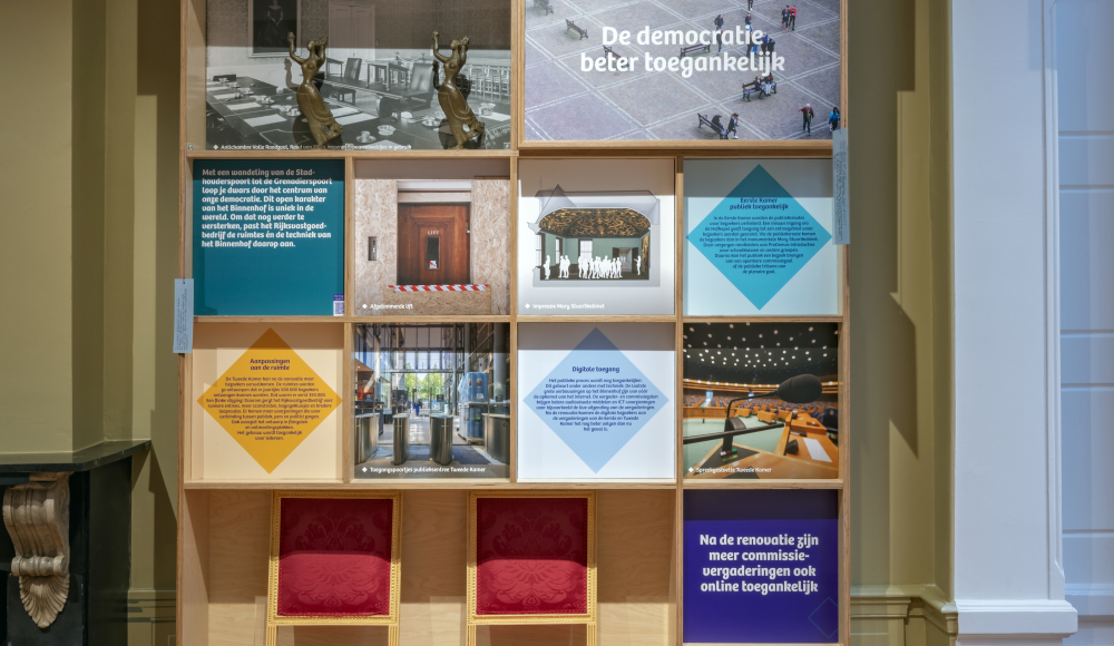 Informatiecentrum Binnenhof Renovatie -  The Hague & Partners