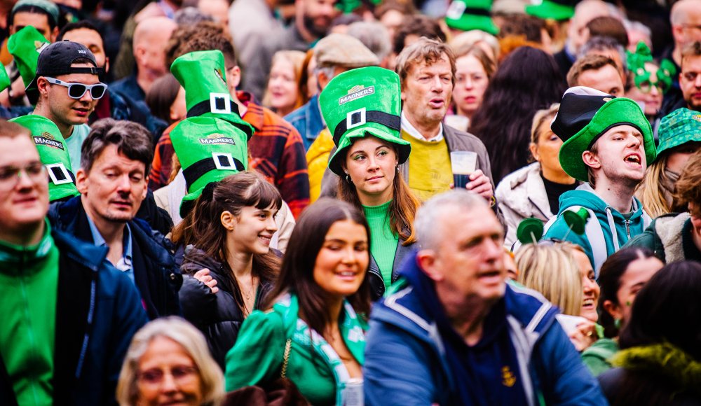 St. Patricksday Grote Markt