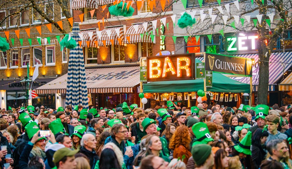 St. Patricksday Grote Markt