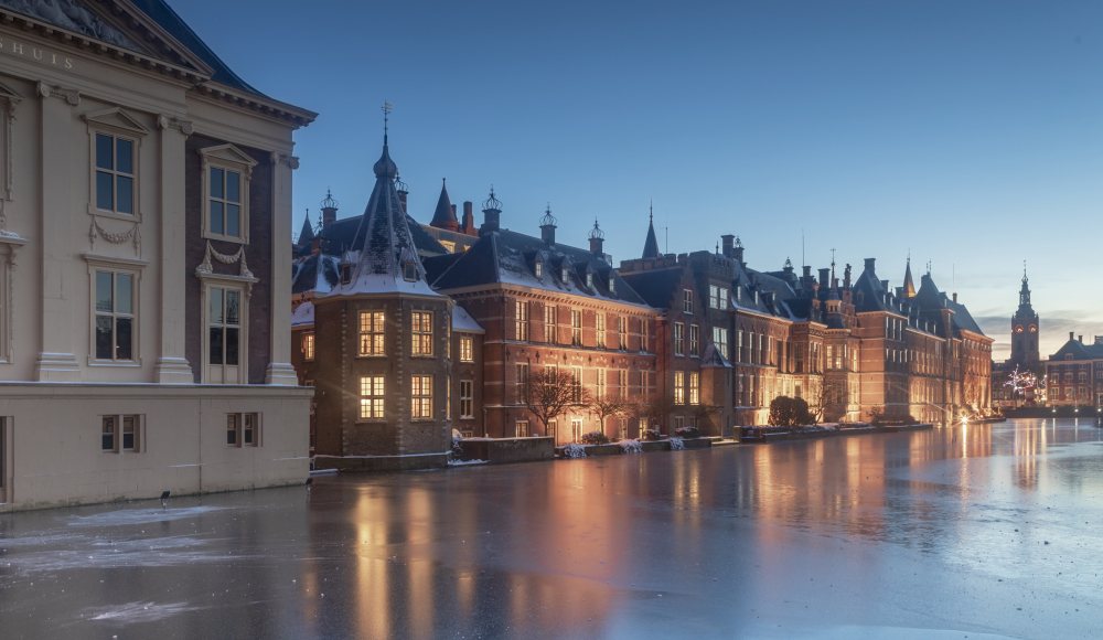 IJs op de Hofvijver - schaatsen IJs op de Hofvijver - schaatsen