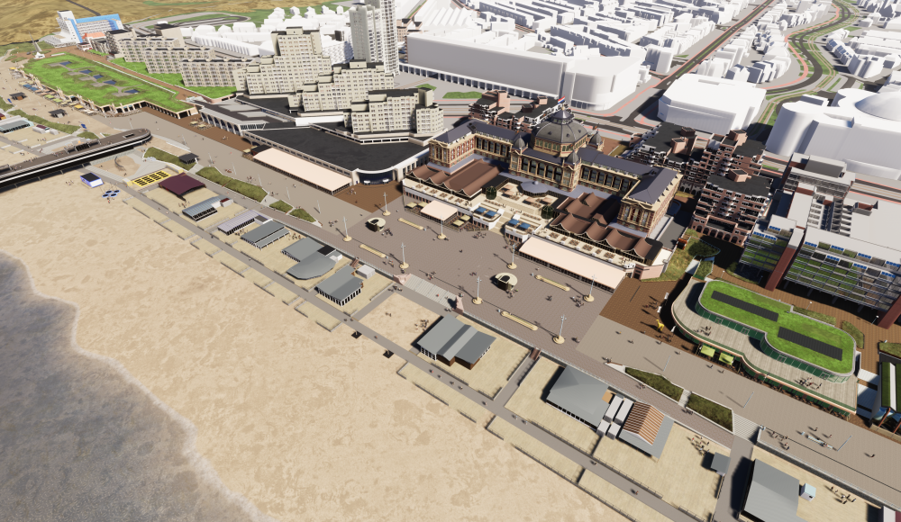 Renovatie Middenboulevard Artist Impression