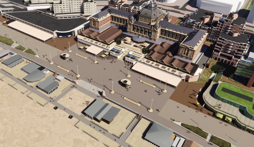 Artisit Impression Kurhaus renovatie Artisit Impression Kurhaus renovatie
