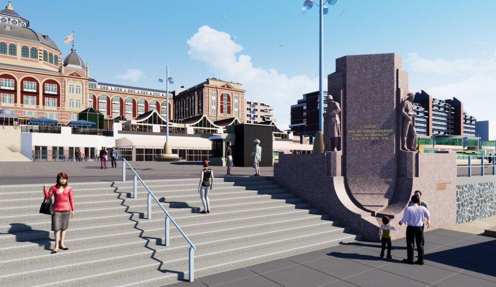 Renovatie Middenboulevard Artist Impression Renovatie Middenboulevard Artist Impression