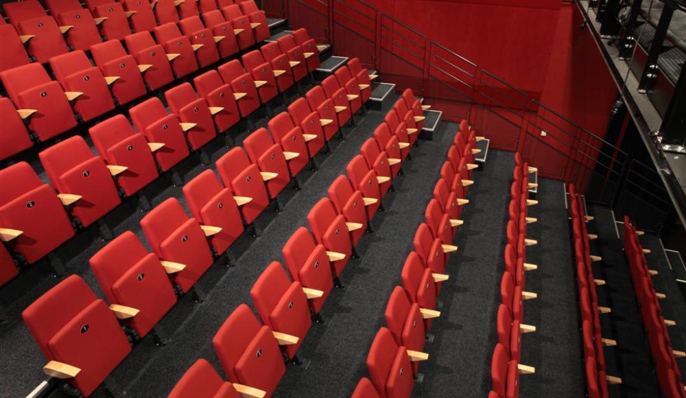 Tribune van de Rode Zaal Theater de Vaillant