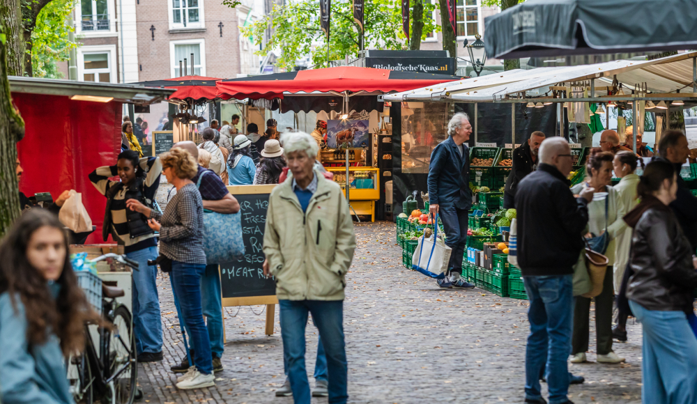 Boerenmarkt in Den Haag