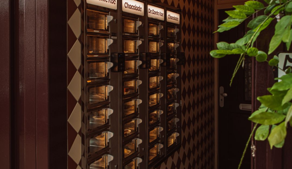 Chocolade automatiek 