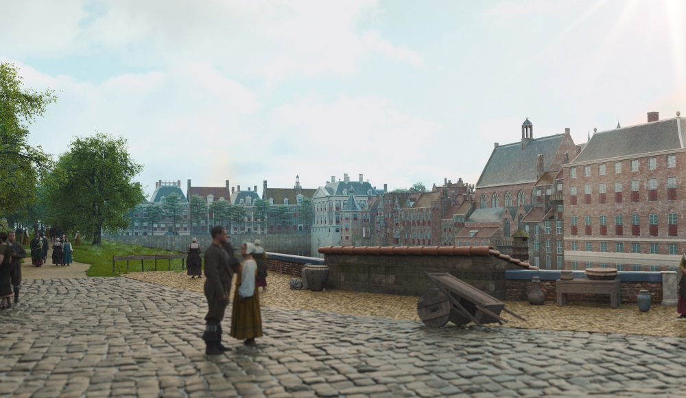 VR beeld van de plaats