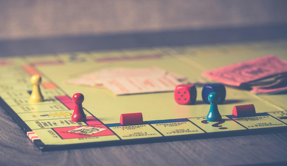 Close Up Foto Van Monopoly Bordspel