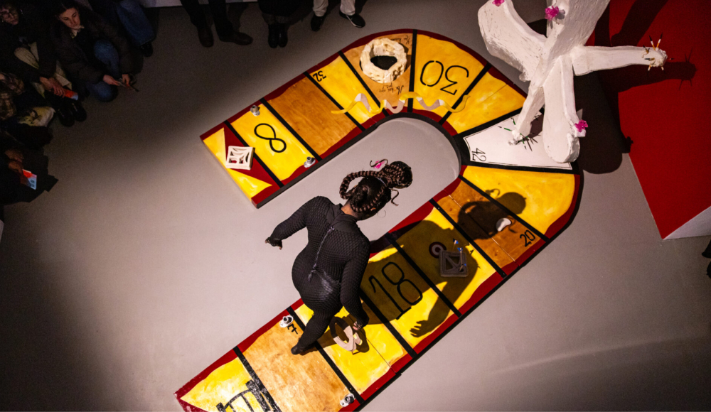 Kunstwerk bij Stroom in Den Haag
