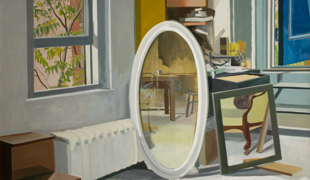 Springtime Studio Interior, 1972, Lois Dodd, courtesy Alexandre Gallery, New York