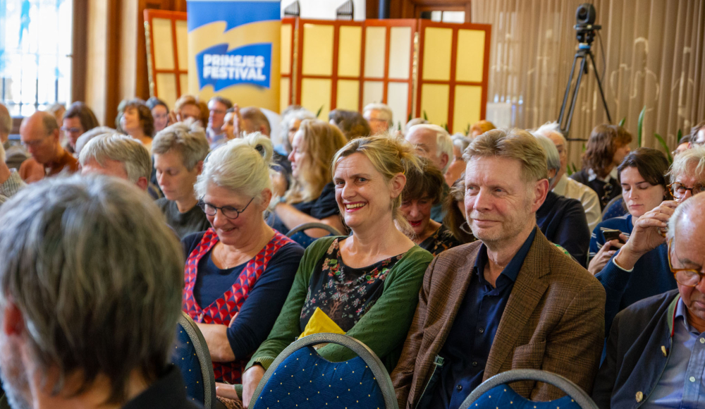Publiek geniet van programma PrinsjesRede Publiek geniet van programma PrinsjesRede