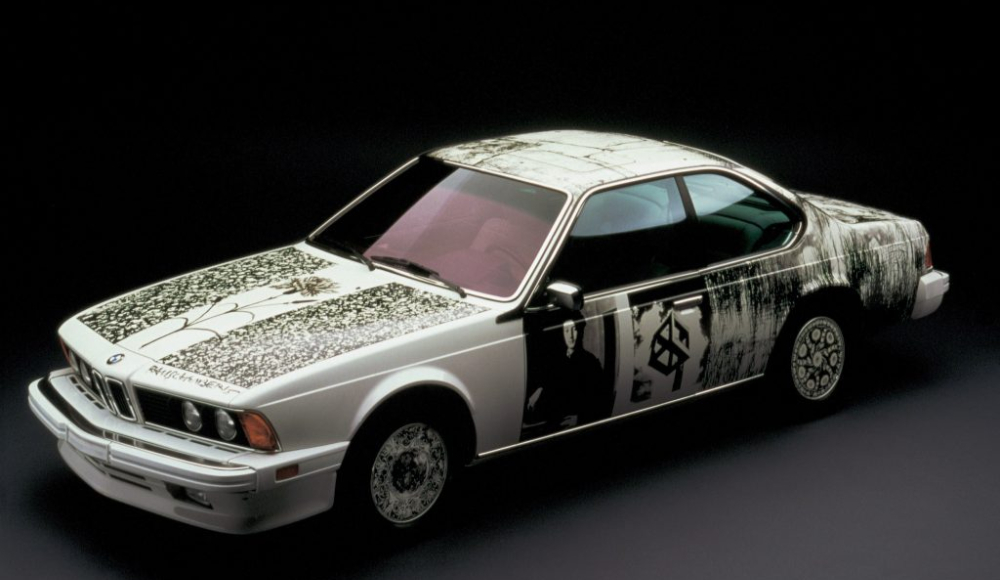 BMW 635CSi van de Amerikaanse kunstenaar Robert Rauschenberg