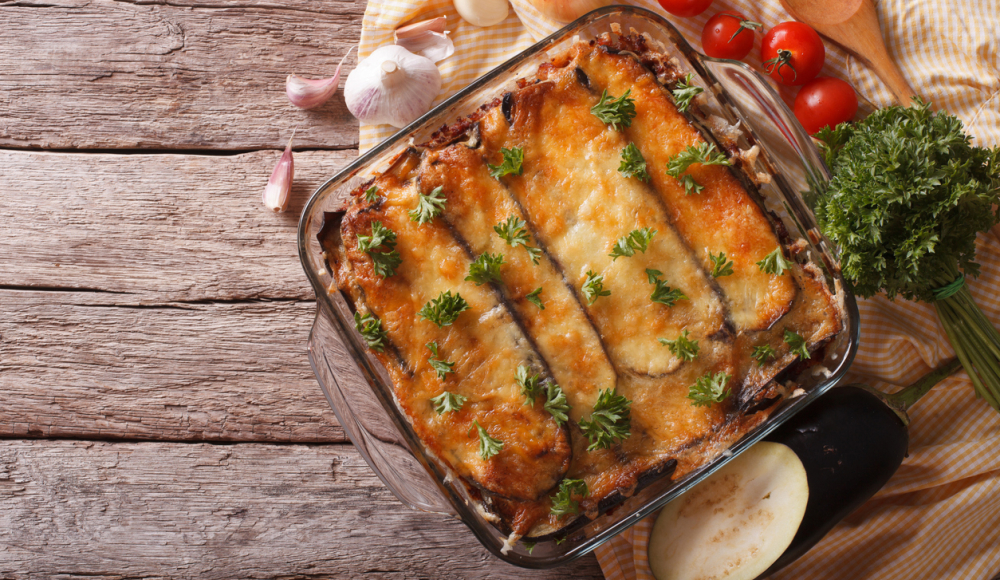 Moussaka bij Restaurant Meraklis