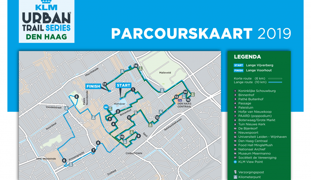 Parcourskaart-KLM-Urban-Trail-Den-Haag-2019 Parcourskaart-KLM-Urban-Trail-Den-Haag-2019