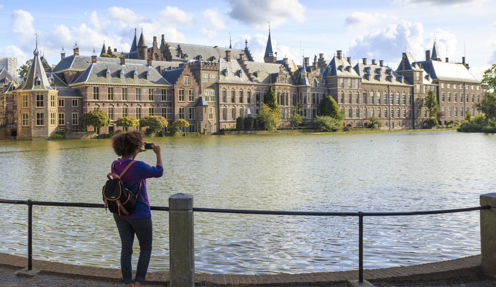 Binnenhof en Hofvijver Binnenhof en Hofvijver