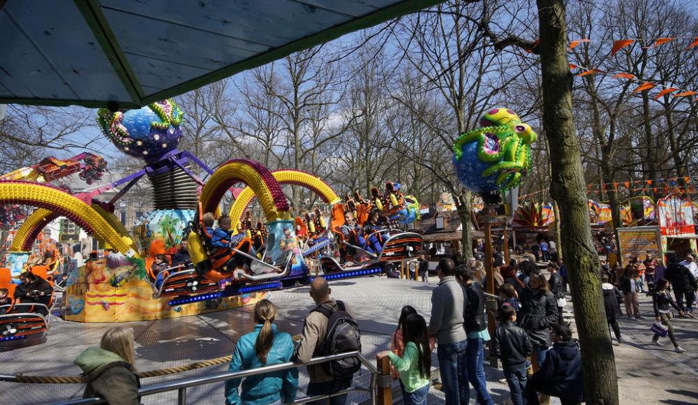 koningskermis – Kings fair, Malieveld, The Hague, The Netherlands