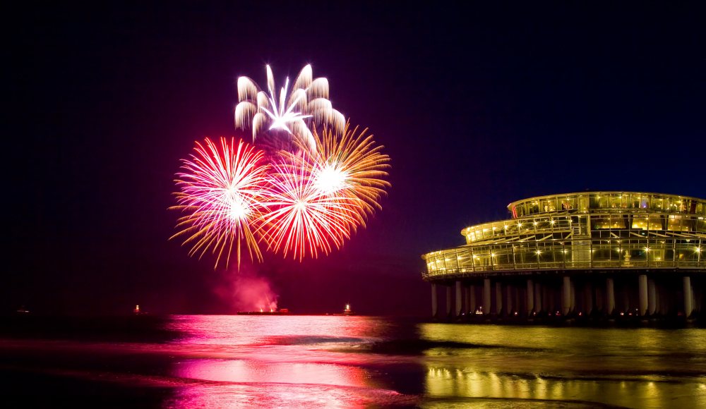 Wintervuurwerk Scheveningen Wintervuurwerk Scheveningen