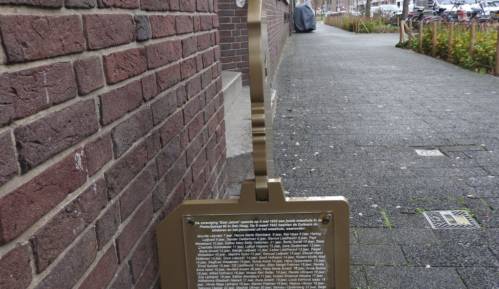 Herdenking Joods Weeshuis Herdenking Joods Weeshuis