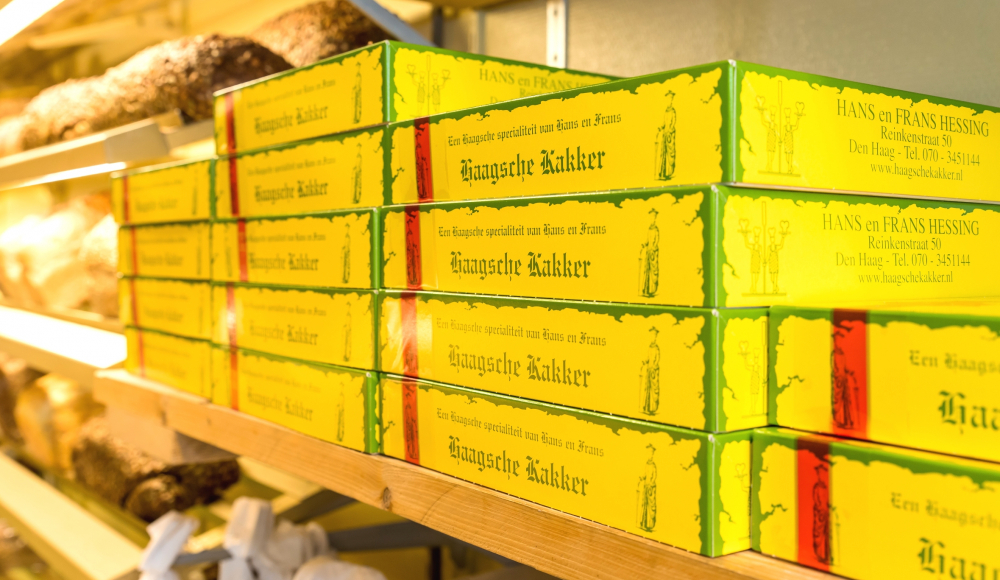 Bij de Haagse Bakkerij Hessing kan je terecht voor de Haagse Kakker Bij de Haagse Bakkerij Hessing kan je terecht voor de Haagse Kakker