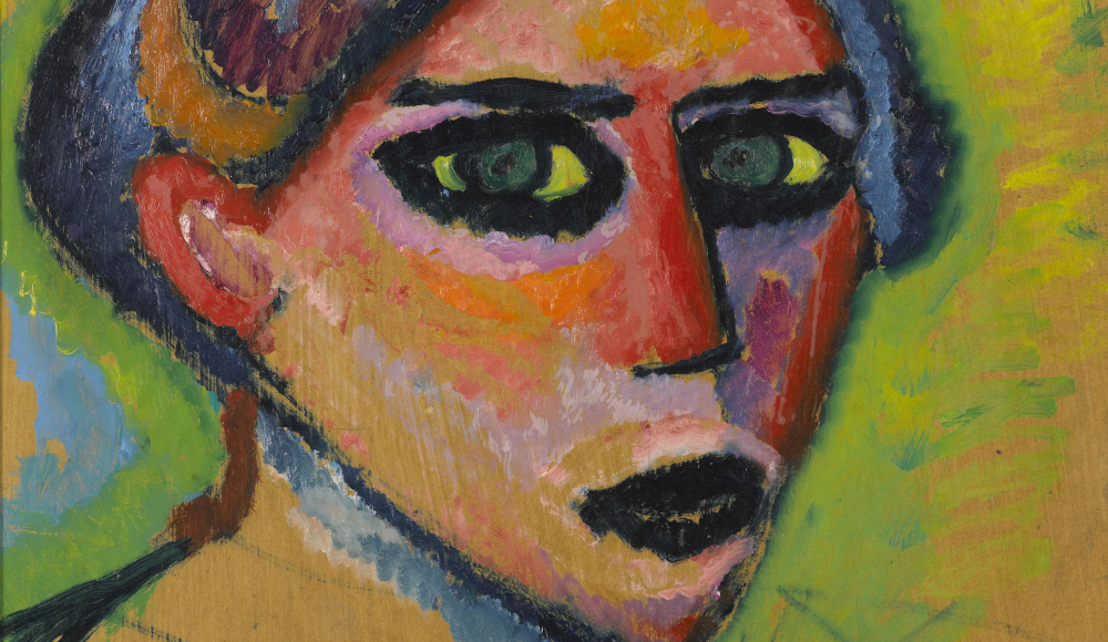 Alexej von Jawlensky, Vrouwenkop Alexej von Jawlensky, Vrouwenkop