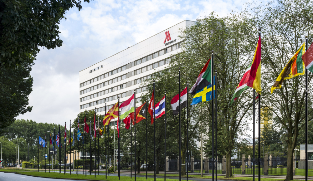The Hague Marriot hotel in Den Haag
