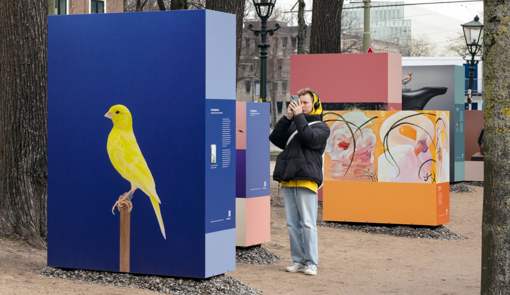 Modern Birds tentoonstelling