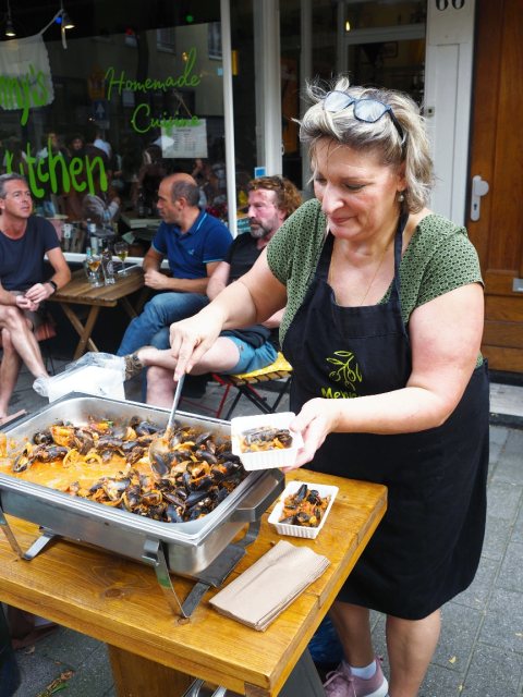 Mosselfeest in het Zeeheldenkwartier