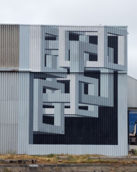 Optische illusie Binckhorst Optische illusie Binckhorst