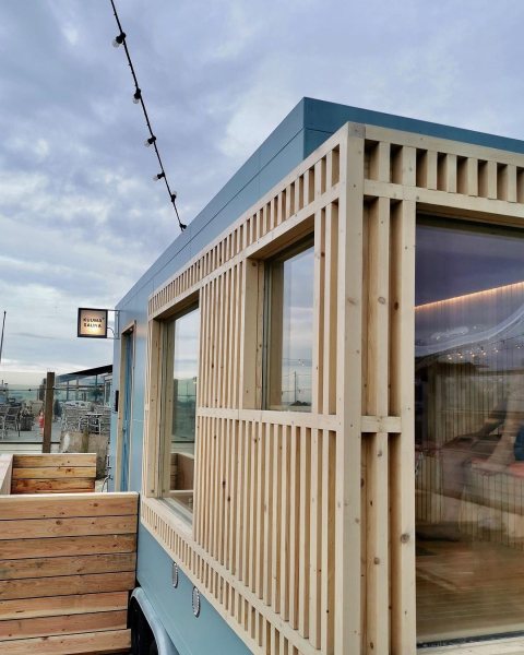 Kuuma Sauna bij Hartbeach in Scheveningen