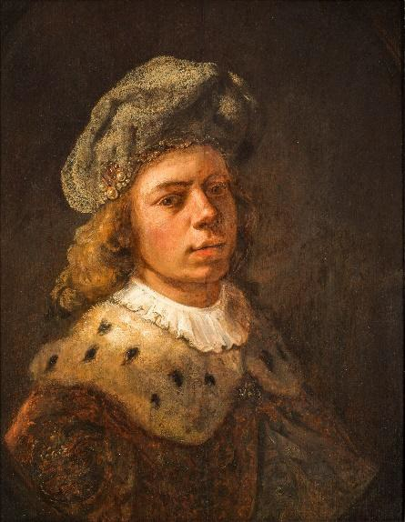 van Hoogstraten (1627-1678), Zelfportret in fantasiekostuum, Den Haag, Museum Bredius van Hoogstraten (1627-1678), Zelfportret in fantasiekostuum, Den Haag, Museum Bredius