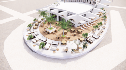 REBORN en TCONCEPT Artist impression voor EVE Scheveningen REBORN en TCONCEPT Artist impression voor EVE Scheveningen