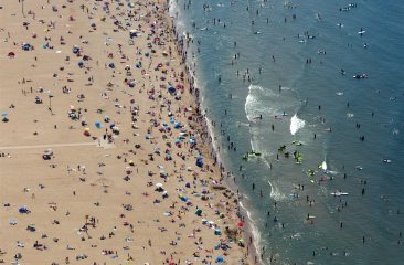 Strand waterlijn