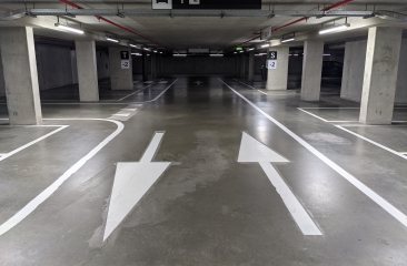Parkeergarage Den Haag - algemeen beeld Parkeergarage Den Haag - algemeen beeld