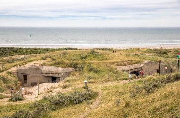 Verschillende bunkers van de Atlantikwall zijn gezamenlijk open voor publiek