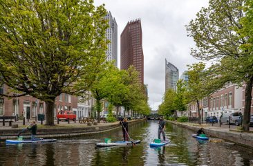 SUP actie Den Haag