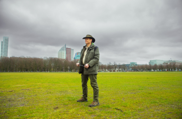 Escher Malieveld 1 april - boswachter