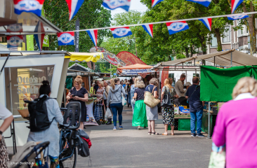 Wijkmarkt Stevinstraat