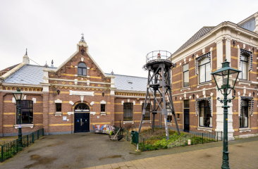 Vooraanzicht van Muzee Scheveningen 