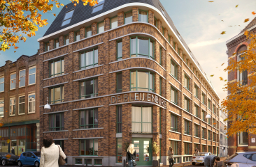 Concept foto van de buitenkant van Townhouse hotel 