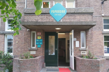 Popradar ingang