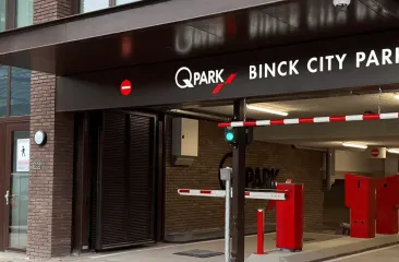 Ingang van parkeergarage Q-Park Binck City Park (c) Q-park Ingang van parkeergarage Q-Park Binck City Park (c) Q-park