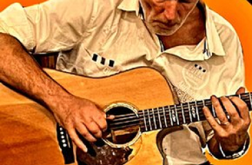 Een gitarist