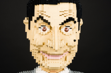 Mr Bean van Lego stenen 