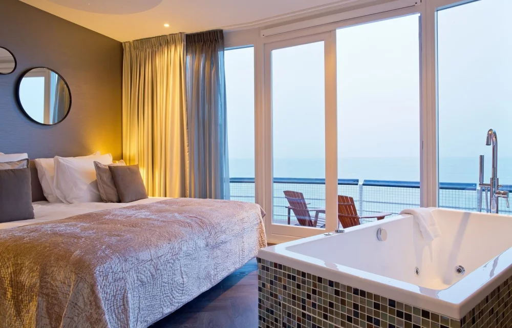 Een hotelkamer