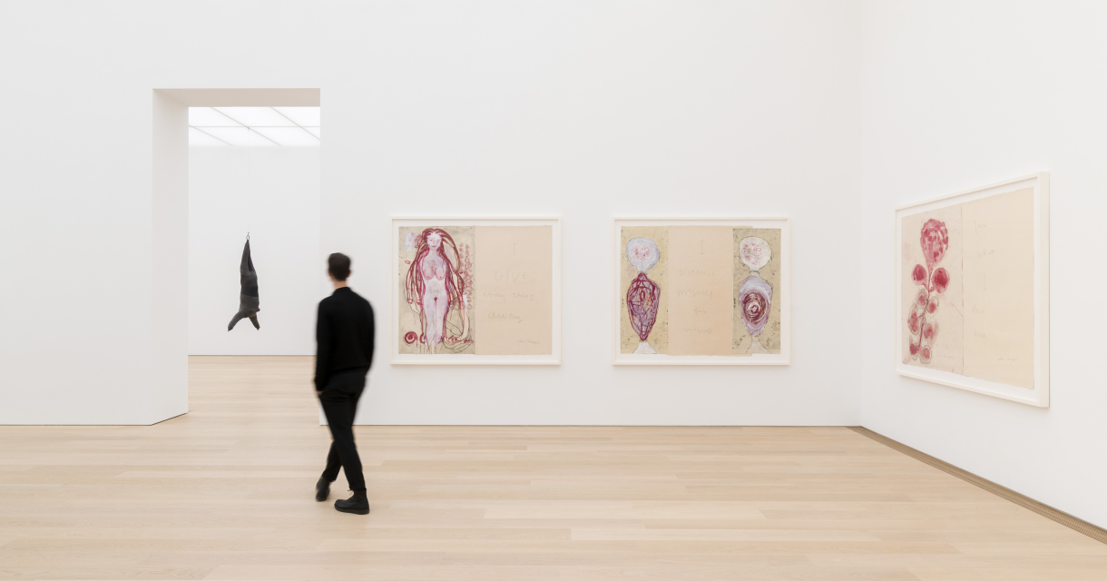 Louise Bourgeois - To Unravel a Torment- foto Antoine van Kaam Louise Bourgeois - To Unravel a Torment- foto Antoine van Kaam