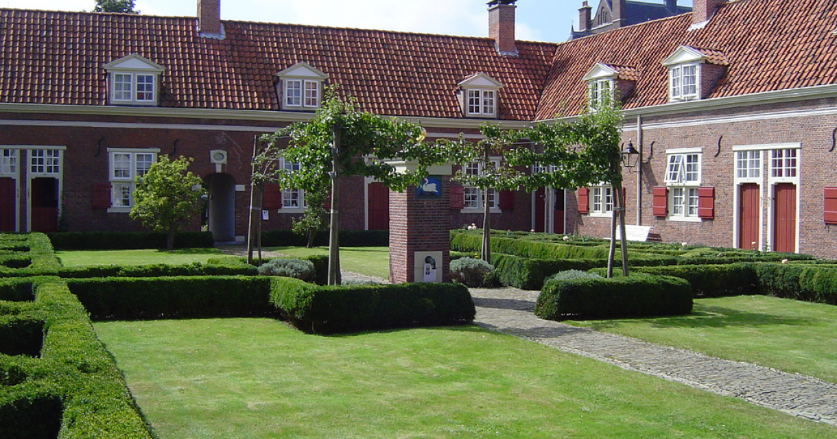 Hofje van Wouw in The Hague Hofje van Wouw in The Hague
