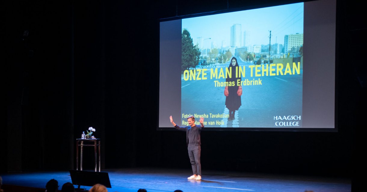 Onze Man in Teheran Thomas Erdbrink Theater de Veste Onze Man in Teheran Thomas Erdbrink Theater de Veste