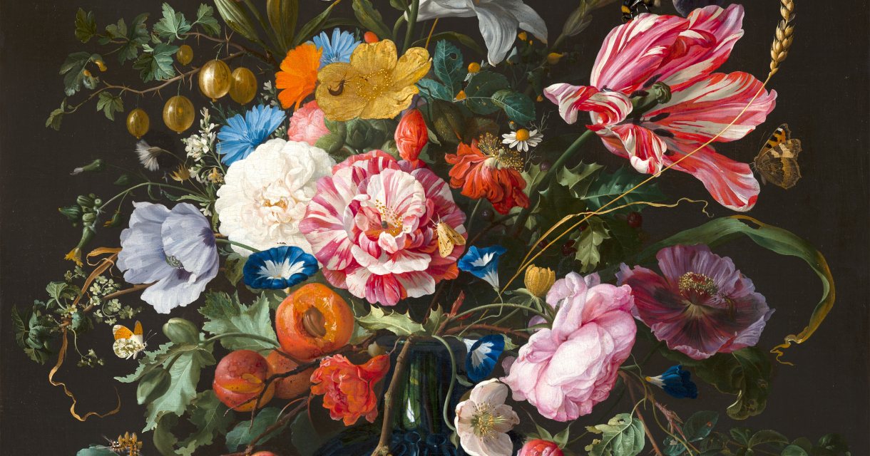 Mauritshuis -In Volle Bloei - 200 jaar - De Heem - Onmogelijk boeket Mauritshuis -In Volle Bloei - 200 jaar - De Heem - Onmogelijk boeket